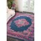 Homeroots 8 x 10 ft. Blue & Pink Medallion Area Rug 385256 - alternate 5